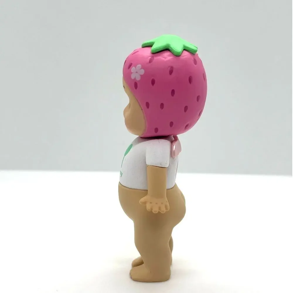 New Unbranded Kewpie/Angel Collectible Mini Figure, Strawberry Yummy, Open Box
